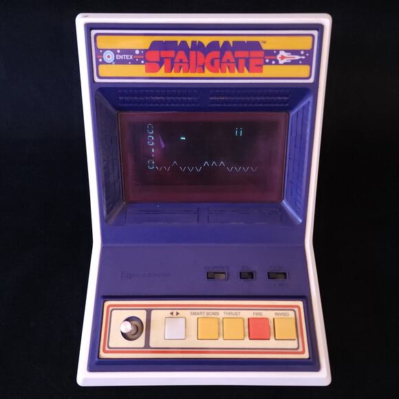 Vintage Rare Entex Stargate Portable Table Top 1982 Arcade Game Tested Works - Picture 1 of 15